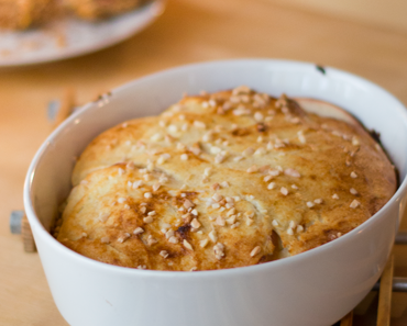 Apfel-Grieß-Auflauf