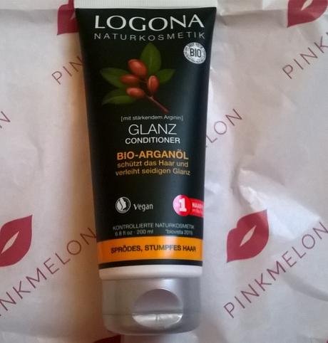 Frohe Weihnachten / Logona Glanz-Shampoo Bio-Arganöl + Logona Glanz Conditioner Bio-Arganöl + Aufgebraucht :)