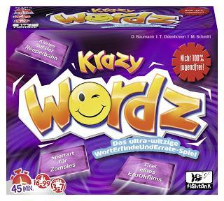 Rezension Gesellschaftsspiel -Krazy Words