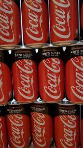 Coca Cola ohne Zucker