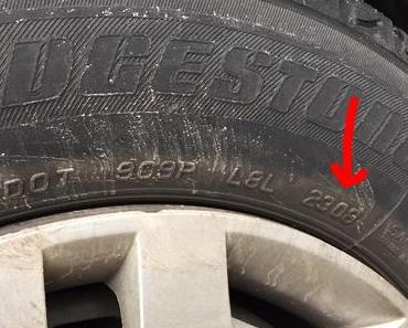 DOT Nummer – Das Alter von Autoreifen ablesen