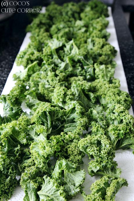 Kale Chips - ein gesunder Superfood Snack