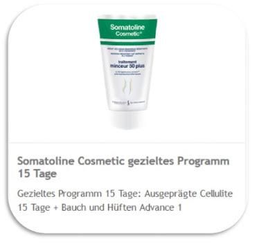 Somatoline Cosmetics - die Wundercreme gegen Cellulite
