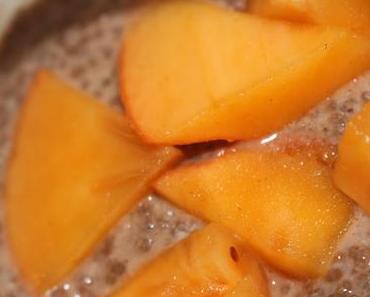 Zuckerfrei + vegan Rezept Sahnepudding mit Chia und Mandelmus und Rezept für zuckerfreie Mandelmilch / Mandelsahne