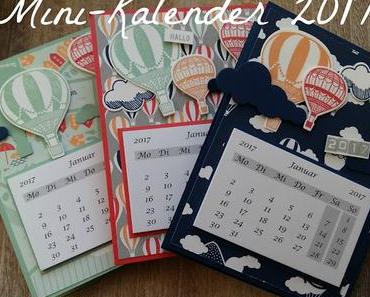 Make&amp;Take #1 von meiner Katalogparty: Minikalender mit Post-It