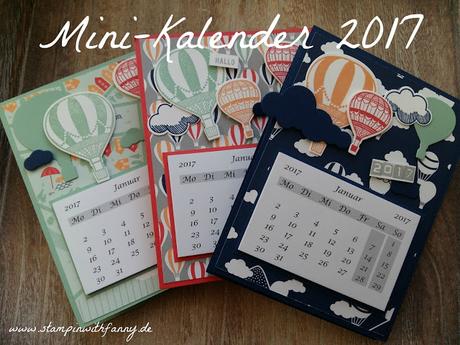 Make&Take #1 von meiner Katalogparty: Minikalender mit Post-It