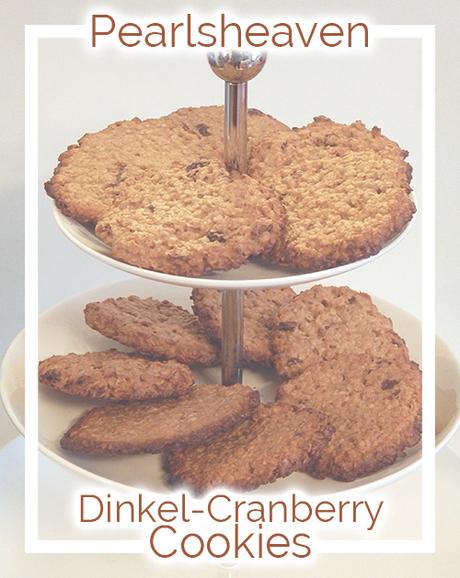 Dinkel-Cranberry Cookies {Recipe}
