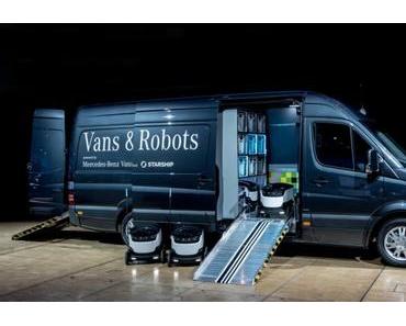 R-Klasse: Daimler investiert in Lieferroboter Startup Starship