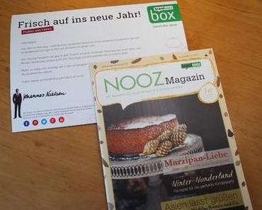 Die 1. Genussbox von Brandnooz im neuen Jahr