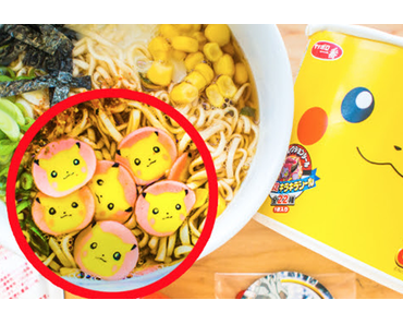 Pikachu verzaubert die Suppe – Instant-Nudeln in der UMAI Crate