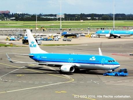 KLM PH-BCD 2016 in Amsterdam
