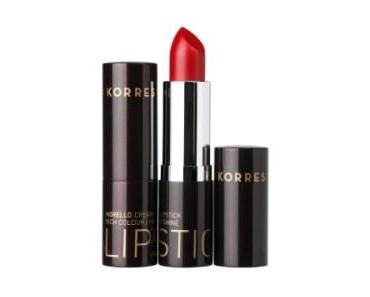 [News] – KORRES Colour Morello Lipsticks: