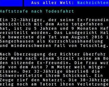 Justizpraxis: Die Würde des Menschen ist teilbar...