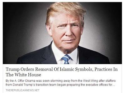 Hat Obama islamische Symbole im Weißen Haus hinterlassen?