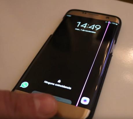 Samsung Galaxy S7 Edge – Pink Line of Death Fehler im Display