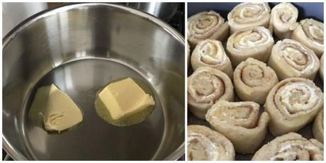 Schnelle Familienbäckerei: saftige Mascarpone Zimtschnecken