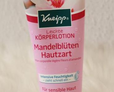 Review Kneipp Leichte Körperlotion Mandelblüten Hautzart