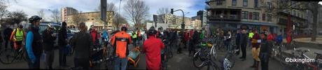 INFO: Gut gelaufen, die Demo für den Radschnellweg Ruhr RS1 in Essen