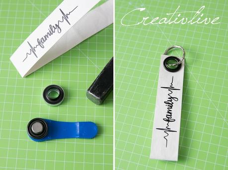 DIY Schlüsselanhänger aus SnapPap (Geschenkidee zum Valentinstag ♥)