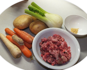Thermomix Wintermahlzeit – Fleischklößchen an Gemüse-Kartoffelpürre