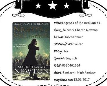 Mark Charan Newton – Nights of Villjamur