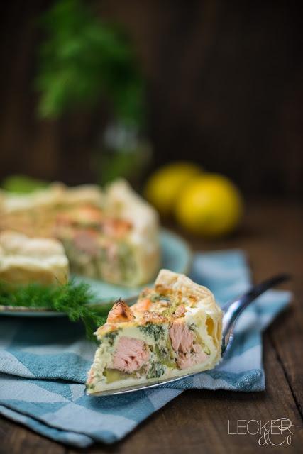 Lachs Quiche Quiche, Lachs, Zucchini, Dill, Zitrone, LECKER&CO, leckerundco, lecker co, Tina Kollmann, Foodblog Nürnberg, Foodblog Fürth, Foodblog, Quiche mit Lachs, Quiche Rezept, Quiche Rezept einfach, Zucchini Quiche, Lachs-Dill-Quiche, leckere Quiche, einfache Quiche