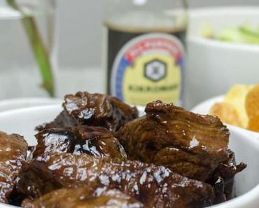 Rindfleisch mit Pfeffersauce und Kikkoman – lok lak [enthält Werbung]
