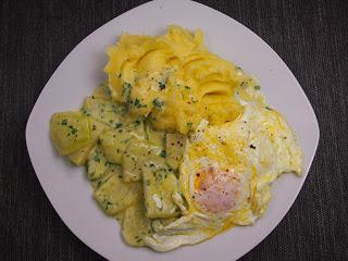 Veggie-Day: Rahmkohlrabi mit Kartoffelpüree und Ei