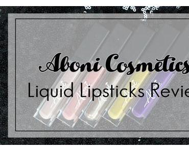 |Aboni Cosmetics| Liquid Lipstick Review & Look w/ Golden Freckles