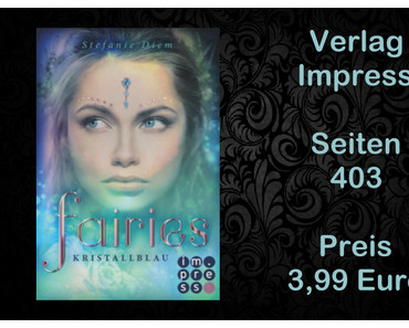 Rezension | Fairies 1 - Kristlallblau von Stefanie Diem