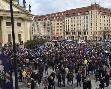 Für Europa auf die Straße