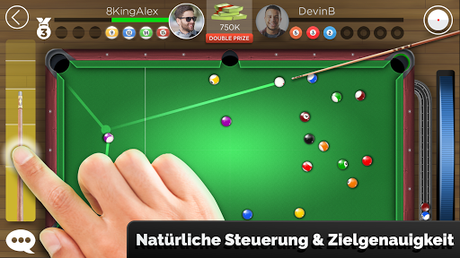 Kings of Pool – Online-Billard gegen reale Gegner auf der ganzen Welt