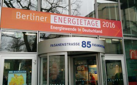 Programm Berliner Energietage 2017