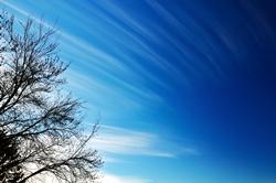 Wolkenschleierstreifen...