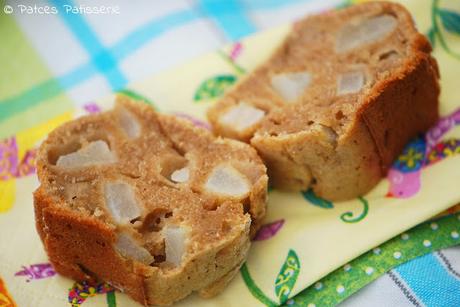 Einkorn-Kuchen mit Teff, Birne & Zimt [Gesunde Alternativen zu Weizenmehl]