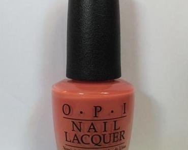 OPI Nail Lacquer Freedom of Peach (LE) + OPI Nail Lacquer OPI by Popular Vote (LE)