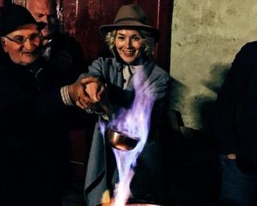 La Flamme de l’Armagnac auf dem Château de Millet