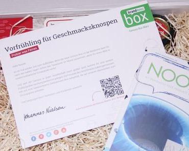 brandnooz Genuss Box März 2017