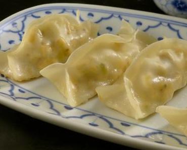 Postickers mit Mapo-Tofu-Füllung