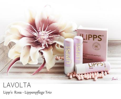 Lavolta - Lipp's Trio Rosa - Sheabutter Lippenpflege