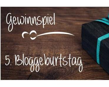 [Gewinnspiel] 5. Bloggeburtstag