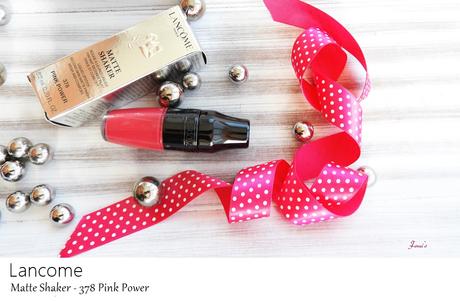 Lancome Matte Shaker - 378 Pink Power - Liquid Lipstick