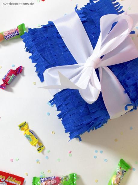 DIY Piñata als Geschenkbox | DIY Gift Box Piñata
