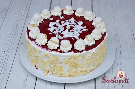 Raffaello Himbeer Torte Raffaello Himbeer Torte