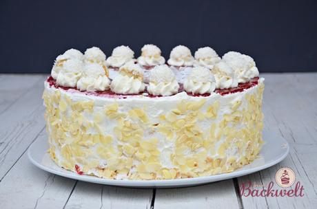 Raffaello Himbeer Torte Raffaello Himbeer Torte