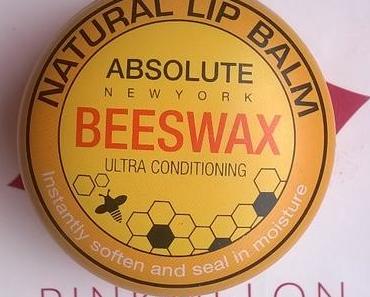 Absolute New York Natural Lip Balm Beeswax + Absolute New York Beauty Mark Heart