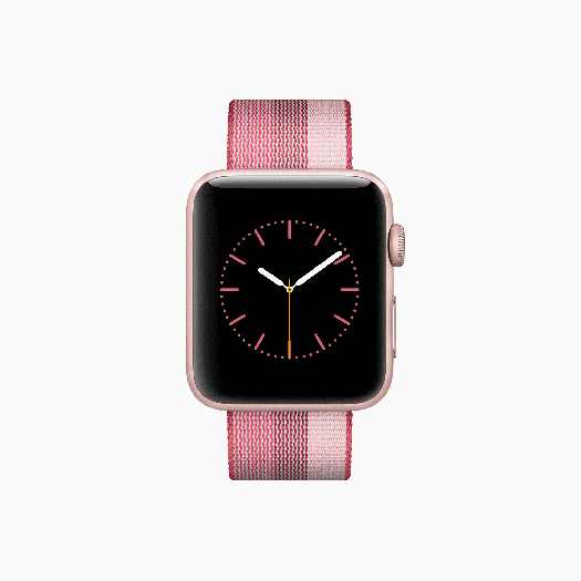 Frühlingsbunt: Die Apple Watch.