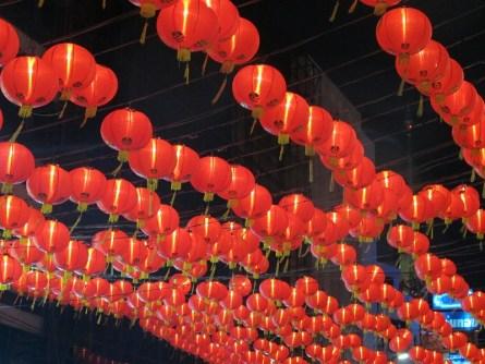 In Thailand beginnt das neue Jahr 3 mal : Chinesisches Neujahr