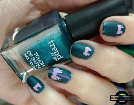 [Nails] Lacke in Farbe ... und bunt! PETROL mit trend IT UP TOUCH OF SATIN NAIL POLISH 010