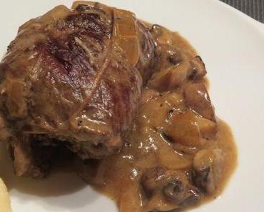 Rinderroulade „frei nach Stroganoff“